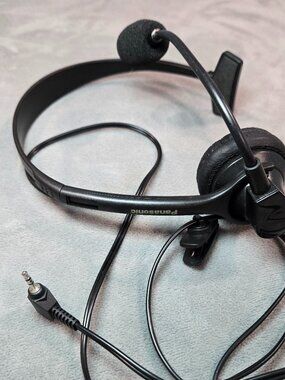 Panasonic KX TCA60 Headset 2.5mm Hands Free Tested Works